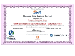 软件成熟度模型3级证书（CMMI Level 3）